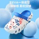 Transformadores transformadores zapatillas para niños de tamaño mediano sandalias de niños y niñas zapatos de cueva de bebé beibai/retrato azul tamaño 34/35