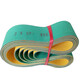 Four-sided planed nylon sheet base high-speed transmission wear-resistant flat belt textile dragon spindle belt yellow and green industrial synchronous conveyor belt 850*50*3 others