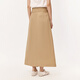 
LESS spring wrap irregular design A-shaped adjustable commuter high-end skirt 2O2D12170 250/Khaki S