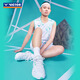 Victor (Victor) Série exclusive Chaussures de badminton Breathable V2.5 Standard Last Badminton Chaussures P9200TTYNLITE AR (Green Bright White / Parrot Rose) 38 (240 mm)