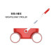 TAKBEBE Tucker Bebe Baby Toddler Multi-functional Toddler Anti-roller Speed ​​Adjustable Baby Walker Cart Year-old Gift Red