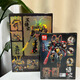 DIY Ручные строительные строительные блоки, китайский стиль Black Wukong Mecha Build Block Model модель Организация Организация Организация Студенческая Организация 1098 MECHA DRAGAN GOD Строительный блок 380+ПК