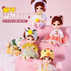 Alte Barbie Dress Up Doll Geschenkbox für Kinder Spielzeug Mädchen Puppen Prinzessin Spiel House 6 Packs 3-8 Geburtstagsgeschenke