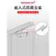 XMSJ HIDDEN PORTE PLUS CLOSS CHIDDEN HYDRAULIC TAMPER INSTALLATION PORTE FEU PORTE Spring Home Automatic Arrêt GZ-3523 Hidden (arrêt arbitraire) 65G
