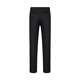 Qipai wool-containing men's casual trousers for men spring and summer thick double-sided brushed comfortable warm trousers black 35