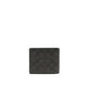 Coach Wallet Herren Short Wallet Card Clip Keychain Geschenkbox Schwarz und Grau CW344QBMI5