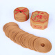 Luxu Orange Aromatherapy Laoshan Sandalwood Household Buddha Disc Incense 12-Hour Incense 24-Hour Aromatherapy Incense Purifies the Air 24-Hour Laoshan Sandalwood 15 Discs/Box Buy 2 Boxes + Incense Disc/Buy 4 Boxes + One Box + Incense Disc