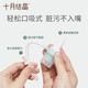 Octubre Crystal Baby Baby Suction Nasal Suction para bebés nacidos con la nariz recién nacida y el dispositivo de limpieza de congestión de la nariz de la nariz para alumnos Green [dispositivo de succión nasal de chupamiento de la boca mejorado] para chupar el limpiador