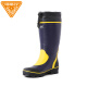 Very good (JollyWalk) water boots rain boots men's water shoes high-top rain boots long-tube fishing car wash waterproof overshoes rubber shoes blue and yellow 42