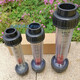 
XMSJLZS plastic tube rotor DN15/25/32/50/65 float liquid water flowmeter pipe type corrosion resistant DN100 flange 60T/H length 693mm LZ