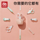 爱贝迪拉（AIBEDILA）婴儿指甲剪套装宝宝指甲剪刀新生儿专用防夹肉指甲钳  晨雾绿