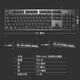罗技（Logitech）K845机械键盘有线键盘游戏键盘办公全尺寸电竞发光吃鸡键盘办公用品WF13A K845可妮兔联名机械键盘 青轴【25%用户选择】