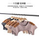 DeRong Shoulder Warm Shoulder Pads for Men and Women during Confinement, Neck and Shoulder Fever, Prevent Cold for Middle-aged and Elderly Cervical Spine in Four Seasons, DeRong Collar Model-Wine Red Rice Dumpling, Double Warmth L (120-140Jin Jin is equal to 0.5kg) 呺
