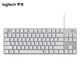 罗技（Logitech） K835有线机械键盘 商务办公键盘 电脑笔记本键盘 84键布局 白色青轴 白色青轴 99成新