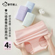 Belleza Urban Alta de la cintura Alta Mujeres Pura del algodón Pure 7a Antibacterial Antibacterial de la entrepierna Levantamiento de la cadera Levantamiento de mujeres 4 pares XL