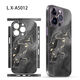 鲸美多适用于苹果14Promax贴纸iPhone13 大理石纹理12背膜 11全包背膜 LX-A5012 iphone12