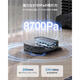 Ecovacs [Japan Direct Mail] Sweet Robot Sweet y trapeador de trapisas y trapeadas de limpieza de succión de la recolección de basura automática [requiere transformador] Deebot x2 combo [negro]