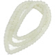 
Xuanshi authentic Hetian jade chain Xinjiang white jade old bead bracelet hanging chain lychee white multi-ring bracelet SN13796x7m 5x6mm