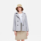 AIGLE Chaqueta cortavientos AIGLE mujer GORE-TEX cortavientos, impermeable y transpirable clásico gris violeta BA926 S 36 (160/84A)