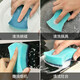 Miaojie AG+ antibacterial dishwashing sponge, scouring pad, kitchen household double-sided pot and dishwashing tool, magic wipe cleaning block, 2 packs of 10 pieces