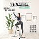 Duge home aerobic fitness equipment folding silent step climbing machine climbing rock climbing machine vertical exercise silver