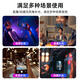 毕亚兹 手持稳定器迷你补光灯 手机自拍杆磁吸补光灯 直播美颜亮肤夜间户外LED打光灯 带引磁片 cy21