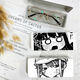 Caja de gafas Animación de alto valor animación hombres y mujeres de caras de caras Caja de almacenamiento de alumnos periféricos personalizados Caja de gafas simples Z3897 White