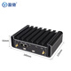 Yingchi mini industrial control host dual HDMI high-definition port dual network port dual serial port micro computer small host embedded small desktop industrial computer i3 4005U + 4G memory + 128G solid state drive