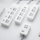 High-power 16A plug-in air conditioner special socket 10a to 16a conversion plug extension cord 4000W switch plug wiring board Kangjiafu drag wiring board 107D separate control four-plug (16A plug) 1.8 meters