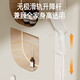 惠达（HUIDA）卫浴淋浴花洒家用卫生间浴室出租房公寓小户型简约简易花洒无顶喷 [奶白冷热]3功能精铜增压DW699