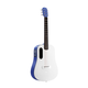 
LAVAGUITAR LAVA ME play smart folk guitar beginner musical instruments for beginners self-taught guitar light pink with frosty white [shoulder strap + audio cable + anti-whistle] 36 inches