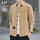Jeep Spirit haut de gamme en coton pur fermer la chemise d'été pour hommes Version en vrac de 7 quarts de veste de travail à manches à manches inférieures et polyvalente matériau de coton pur de haute qualité de 7008 (jin) 3xl 175jin [Jin est égal à 0,5 kg] -195jin [jin égaux 0,5 kg]