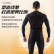 Li-Ning Bodysuit Sports Suit Men's Fitness Wear Quick-Drying High-Elastic Underwear Basketball Basement Running Training Wear Moisture-Absorbent Black Tight Long-Sleeve Pants Suit L (175)