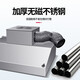 Meiling Fashion Home [Free Home Installation] Meiling Fashion Home Commercial Range Hood Stainless Steel Oil Fume Purifier All-in-One High Power High Suction Smoking Machine Canteen Restaurant Kitchen 120*80*50cm [880W Single Fan] Free Home Installation