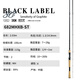 Dayiwa Black Etiqueta Versión japonesa BlackLabel SG Luya Rod Small Rd Competición de tareas largas Agua de mar Luz de mar Pole de pesca General 2.03m 682mhxb Manejo de pistola 2 secciones