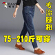 
Woodpecker Plus Size Denim Harem Pants for Women Spring and Autumn High-waisted Radish Pants Loose Korean Style Small Foot Jeans Narrow Version 829 Dark Blue [Single Pants] M [Suggested 90-105 Jin [Jin equals 0.5 kg]]
