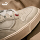 
Puma (PUMA) [Dirty Shoes] Men and Women Low Top Classic Retro Old Casual Board Shoes LX 399254 White-White-Red-01 40