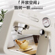 
Snow Trouble [National Subsidy] ST-693 Home Italian Coffee Machine Small Semi-Automatic Concentrated American Integrated with Steam Milk Foam Italian Art Coffee Machine Personalized Coffee