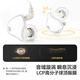 MiSheng Gemini in-ear gaming headset HiFi with mic and high quality typec interface e-sports headset Delta mobile special with mic headset with replaceable cable White porcelain-3.5mm with mic-free mini sound card for membership