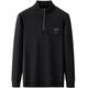 
Emporio Armani men's sweatshirt half zipper plus velvet thick autumn and winter heavy high-end top trendy a3291 brown plus velvet XXS 165/84A