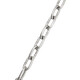 Hesdige 304 stainless steel chain iron chain lifting chain guardrail chain chandelier thick iron chain swing chain Jingcang flash delivery 5mm thick 1 meter long JG-1907