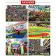 Vinoa Small Windmill Decoration Outfoor Rotating Plastic Handing Holding Toys Kindergarten Kindergarten Small Gift Byle Byle Bandy 30 Holting Holding Style Color
