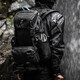 探迹者（TAJEZZO）M1复古山系登山徒步旅行露营防泼水大容量双肩包 黑色M1+M3