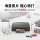 佳能（Canon）G680无线彩色喷墨六色照片打印机复印扫描连供一体机/家用办公/高清照片 G680套餐二【标配+国产墨水1套+相纸】
