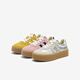 Bestou Spring and Summer Shopping Mall New Retro Sole Sole Silver German Training Shoes Fomen's Women's Casual Sports Chaussures i9227cm4 jaune / blanc 36