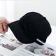 Fuxiaoge (fuxiaoge) American short-brimmed hat men's Japanese men's retro soft-top baseball cap women's niche fashion small-brimmed duck-tongued hat trend black Hong Kong style con short-brimmed hat one size fits all adjustable (55-59 cm)