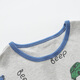 
Red bean children's underwear set pure cotton men and women's middle-aged children's autumn clothes and long pants warm pajamas M1049 Hemp 170