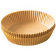 Zhongyuan Jiademei square air fryer special paper plate household oil-absorbing pad paper oven baking silicone paper grease-proof bowl high temperature resistance round log color diameter 20CM 50 pieces