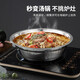 美厨（maxcook）316L不锈钢汤盆汤碗24cm 加厚加宽加深 可用电磁炉 MCWA1656