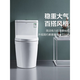 Wrigley Toilette Badezimmer Wasser sparende Siphon Hochwirkungsdeodorisierende Toilette Haushalt kleine Wohnung 12607 [Kleine Wohnung Doppel-Instant-Toilette] AEB12609 400 mm